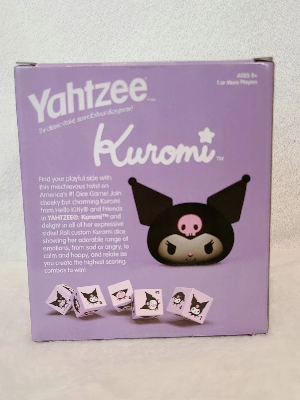 Sanrio Kuromi Yahtzee Game
